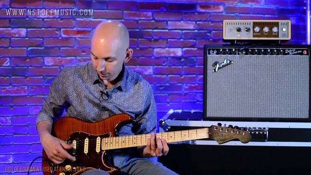 Fender Rarities Flame Maple Top Stratocaster with S-1 Switching - In-Depth Demo смотреть онлайн