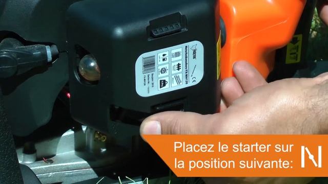 FUXTEC - Taille-haies thermique- FX-MH126 - Démarrage смотреть онлайн