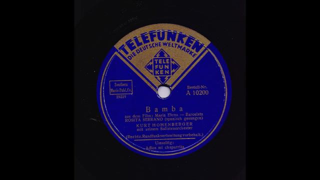 ROSITA SERRANO - BAMBA смотреть онлайн