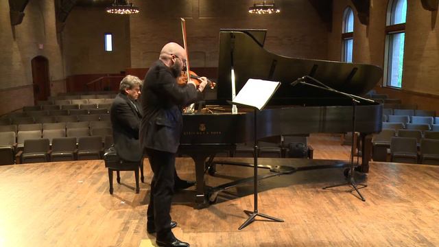 Martinu Sonata for Violin and Piano, Mvt 1 смотреть онлайн