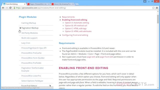 WordPress vs. ProcessWire - Front-end Editing смотреть онлайн