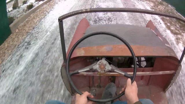 Детский автомобиль Чайка  , ходовые испытания!