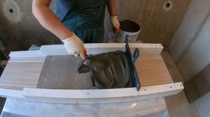 Как сделать гребенку для нанесения плиточного клея!