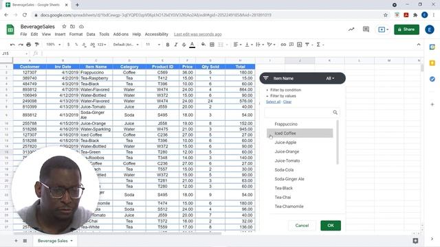 How to Filter Charts and Tables in Google Sheets смотреть онлайн