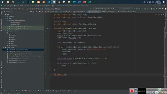 Firebase Authentication Android Kotlin 2022 - How to implement Sign In Android Kotlin 2022 смотреть онлайн