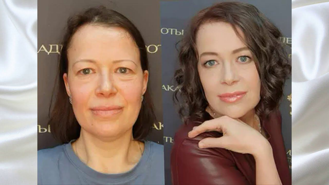 10 превосходных преображений "До" и "После" от Академии Красоты Оксаны Труновой. смотреть онлайн