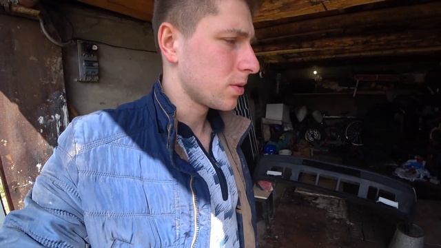 Новый вид ежа. Бампер, туманки, решетка, фары и тонировка в круг ИЖ ОДА. смотреть онлайн