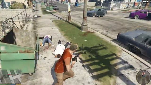 Прохождение GTA 5: Миссия #24 - Сафари на районе смотреть онлайн