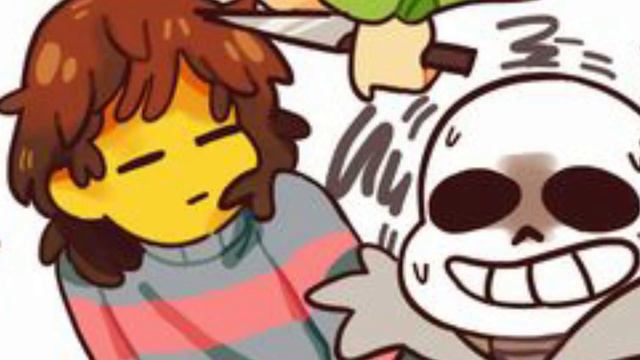 Sans Meets the KFC Gang! Undertale Comic Dub! смотреть онлайн