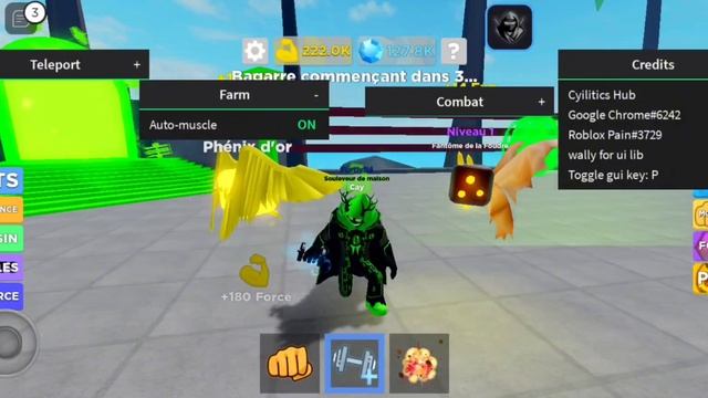 The *Best* Muscle Legend Script (Mobile&Pc)