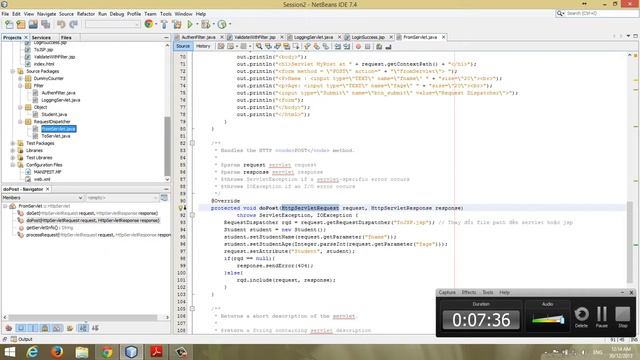 Filter And RequestDispatcher смотреть онлайн