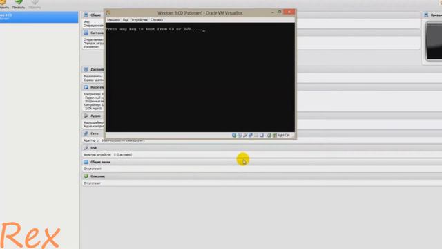 Установка Windows 8 LiteCD Desktop fmla на VirtualBox смотреть онлайн