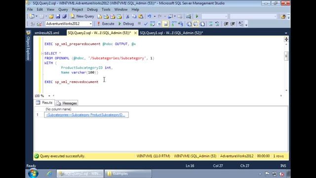 SQL Server 2012 - Loading XML Documents смотреть онлайн