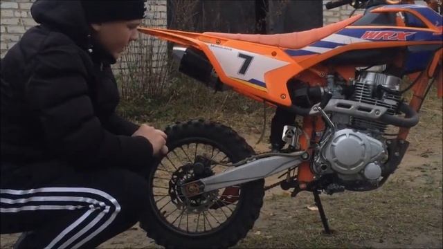 Обзор пибайка MotoLand WRX 250 смотреть онлайн