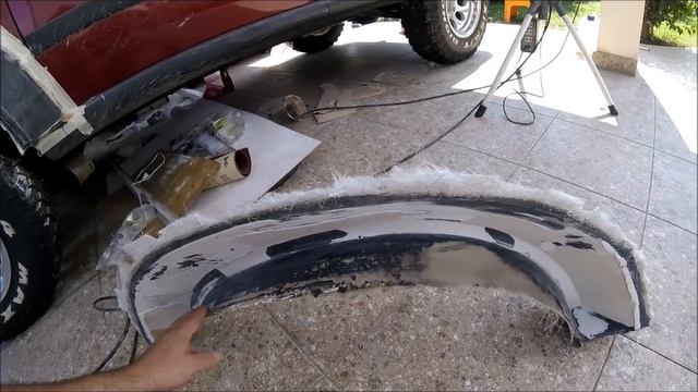 Фендеры из стекломата своими руками на Сузуки Витара смотреть онлайн