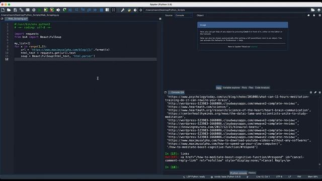Web Scraping With Beautiful Soup - #0007 смотреть онлайн