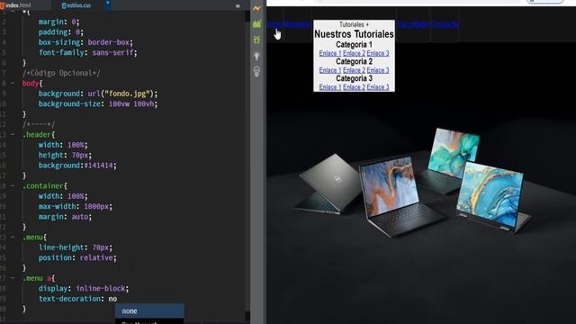 Cómo hacer un Mega Menú con Html y Css | Desarrollo Web 2020 смотреть онлайн
