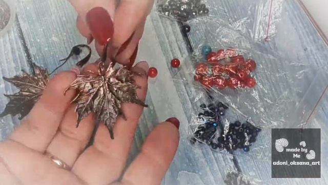 Обучение Гальванопластике!Сережки кленовые в чернении. смотреть онлайн