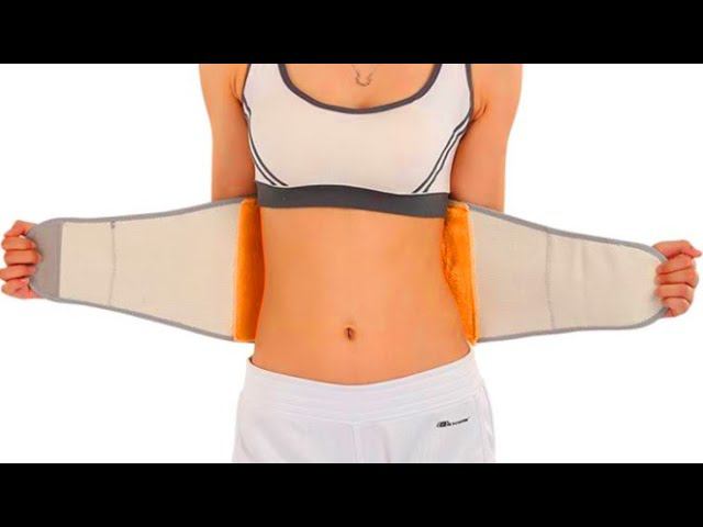 Пояс для спины с алиэкспресс. Уплотненный плюшевый согревающий. смотреть онлайн