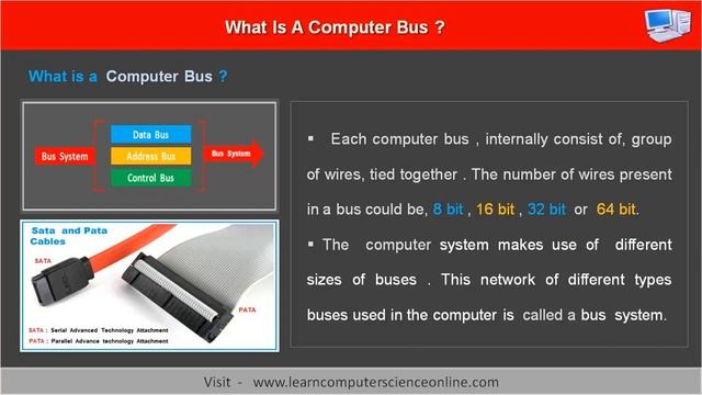 Computer Bus | What Is A Computer Bus ? | Computer Bus Types смотреть онлайн