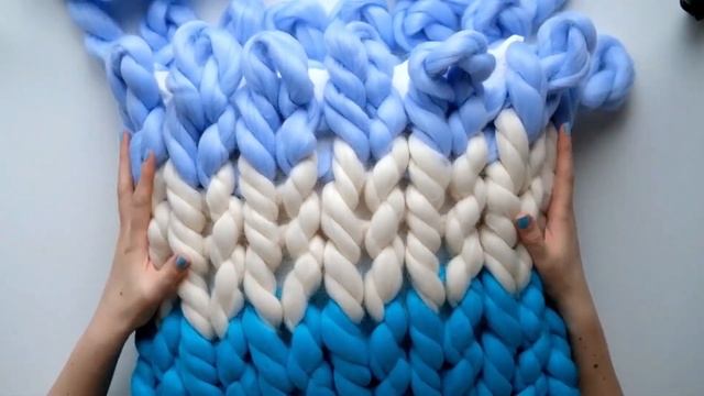 Nako Satürn Ile Yastık - Battaniye Yapımı (Tığsız - Şişsiz) / Nako Örgü Atölyesi