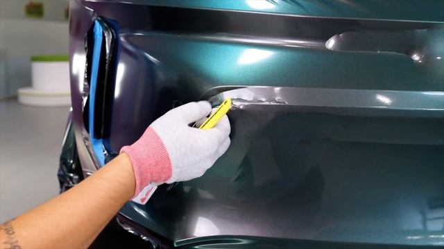 How to Wrap Your Front Bumper with Vinyl Film смотреть онлайн