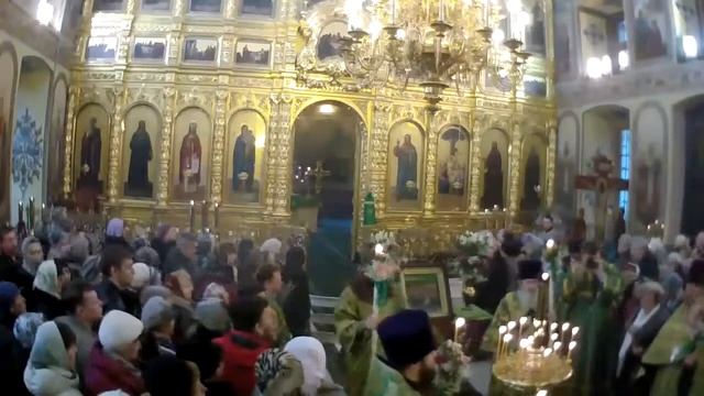 04.04.2015. Всенощное Бдение. Вход Господень во Иерусалим. смотреть онлайн