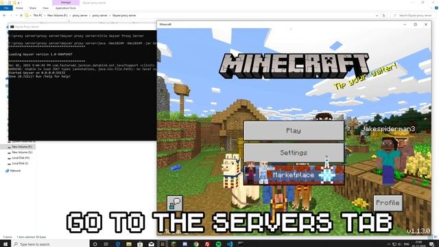 Play On Minecraft Java Servers From Bedrock Edition! смотреть онлайн