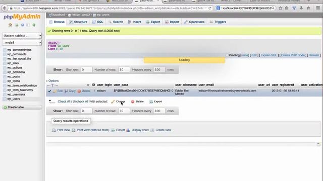 How To Reset Your Wordpress Password with PHPMyAdmin смотреть онлайн