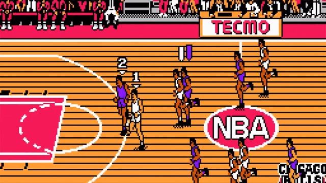 Tecmo NBA Basketball - NES смотреть онлайн