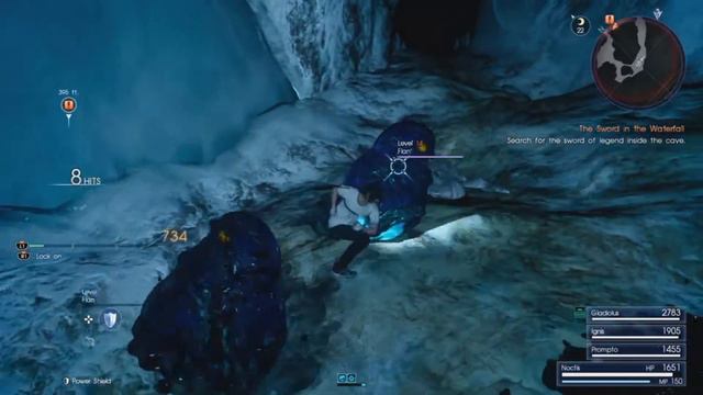 Final Fantasy 15 Punching Monsters To Death Weapon Gltch смотреть онлайн