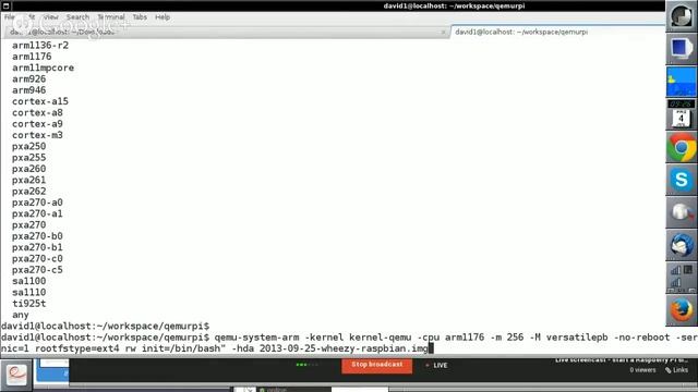 Live screencast - start a Raspberry Pi simulator смотреть онлайн