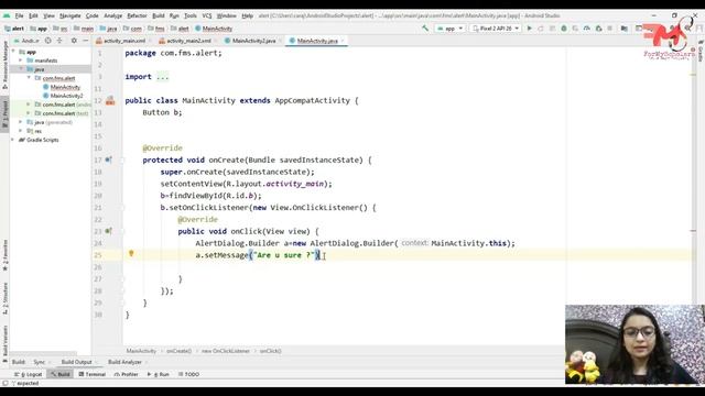 #19 How to Create Custom Dialog Box in Android App | AlertDialog Box | Android Development Tutorial смотреть онлайн