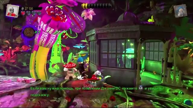 PS4  LEGO Супер злодеи DC Эпизод Харли и Плющ Прохождение