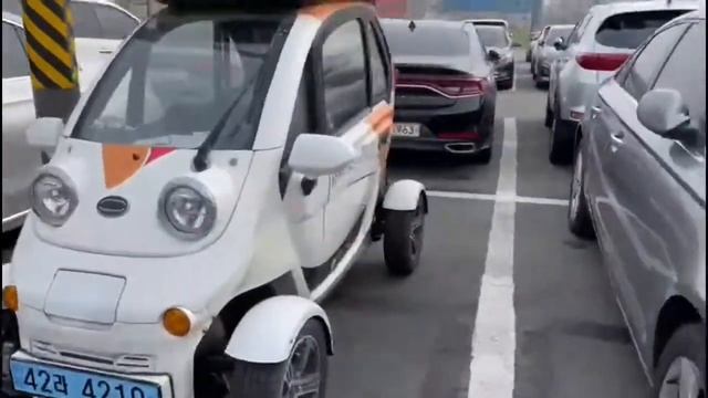 Renault Twizi против Daechang двухместные мини электромобили Авто из Кореи /обзор - аукцион смотреть онлайн