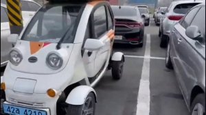 Renault Twizi против Daechang двухместные мини электромобили  Авто из Кореи /обзор - аукцион