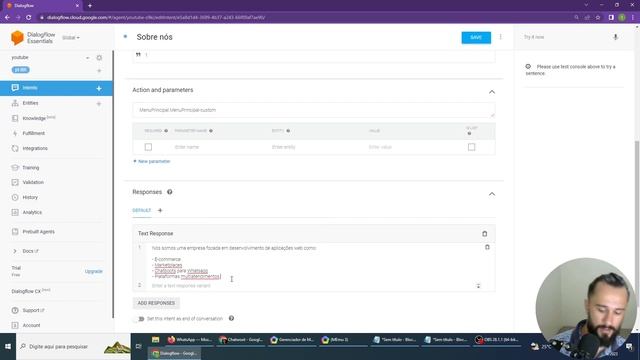 Integração Dialogflow e Chatwoot: Crie Chatbots Inteligentes Para o WhatsApp смотреть онлайн
