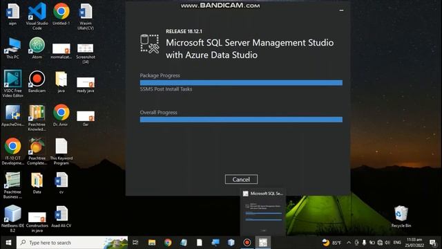 Download and install SQL Server and SQL Server Management Studio in Urdu/Hindi Part 3 смотреть онлайн