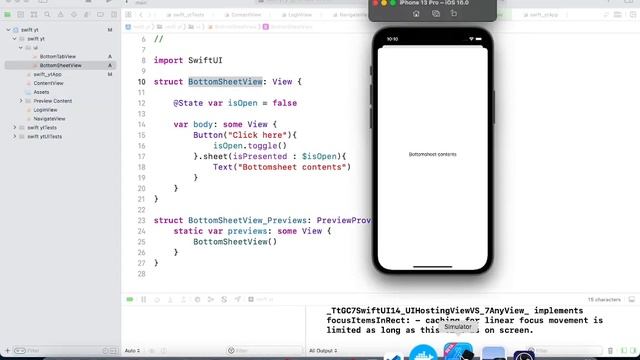 ? #7 Bottom Sheet in IOS Development in hindi ? | Swift | Swift UI ? ? ✅ смотреть онлайн