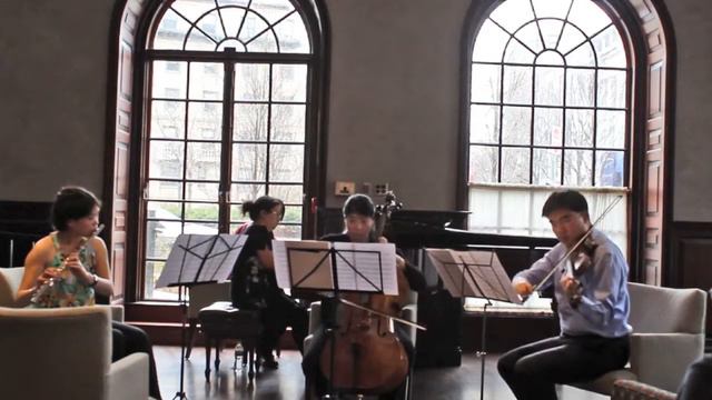 Quartet for Flute, Violin, and Piano - I. Andante grazioso (2012) смотреть онлайн