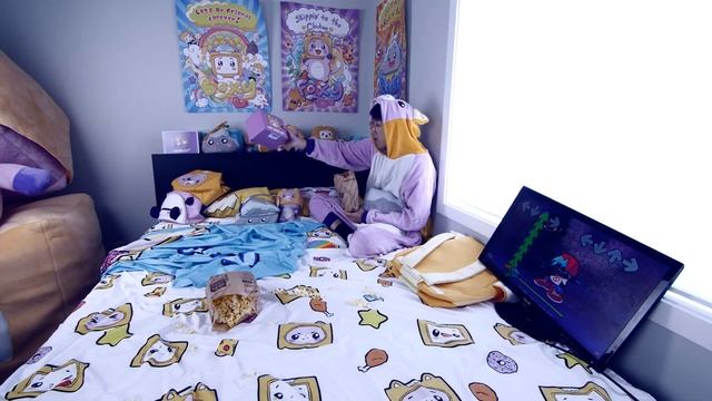 DON'T WATCH FRIDAY NIGHT FUNKIN MOVIE AT 3AM! (EVIL BOYFRIEND ATTACKED US!? смотреть онлайн