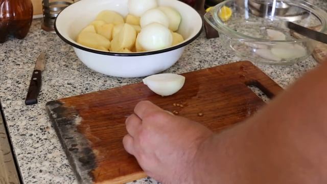 НАСТОЯЩИЙ РУССКИЙ БОРЩ в казане на костре.Нарезка,заготовки (анонс) часть №1 смотреть онлайн