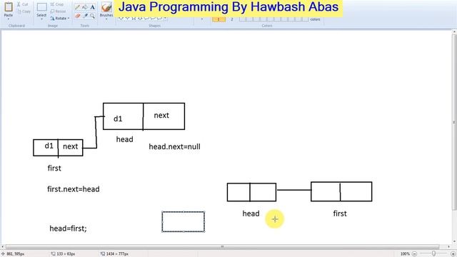 Insert first in single Linkedlist (Kurdish Datastructure in Java by Hawbash) part6 смотреть онлайн