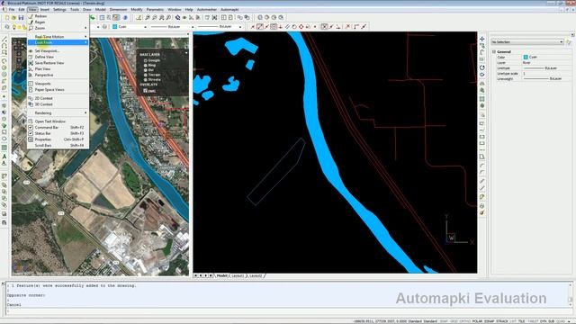Automapki application supports MPolygon DWG entites смотреть онлайн