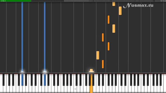 Beethoven - Moonlight sonata Piano Tutorial (Synthesia + Sheets + MIDI) смотреть онлайн