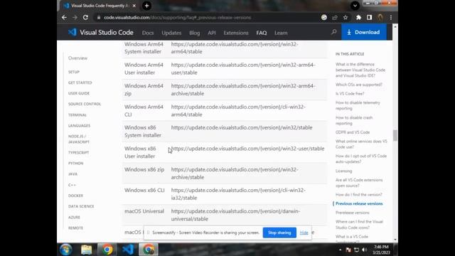 Visual Studio Code for Windows 7| 32 bit | Easy way to Download VS Code in Windows 7 | 100% works смотреть онлайн