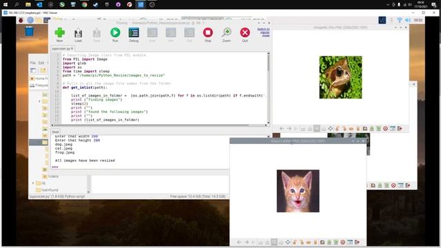 Resizing images with Python смотреть онлайн