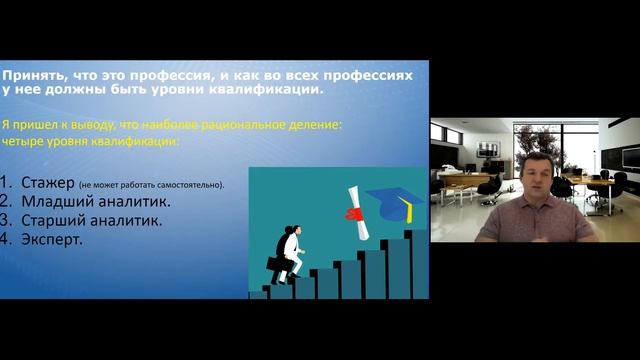 Александр Чавалах. Какие риски и ответственность берет на себя бизнес-аналитик?
