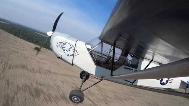 самолет пайпер(piper cub j3) с.Чернын смотреть онлайн