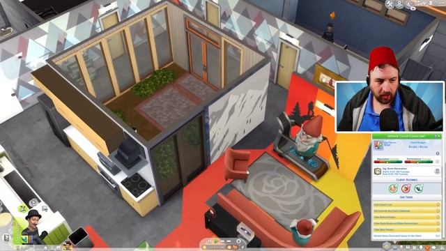 Playing The Sims 4 Dream Home Decorator to STEAL things! смотреть онлайн